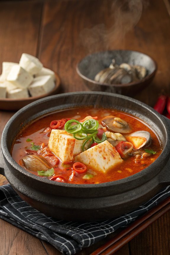 spicy soft tofu stew