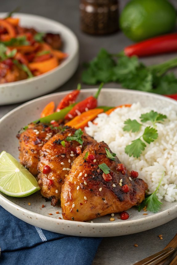 spicy sriracha chicken recipe