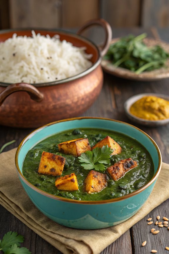 spinach and cheese dish