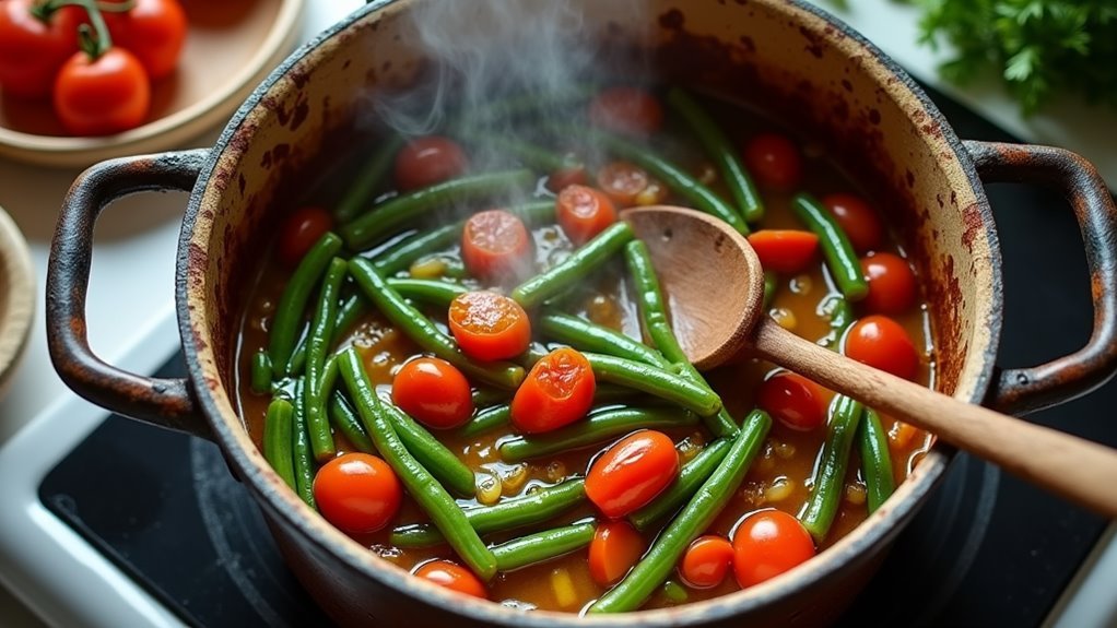 stir until mixture thickens