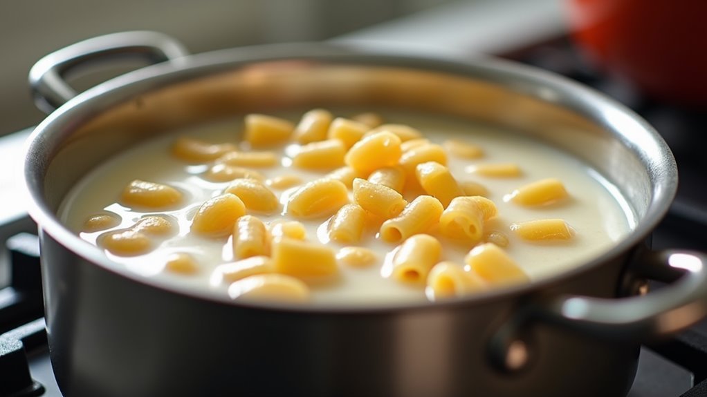 stir until pasta softens