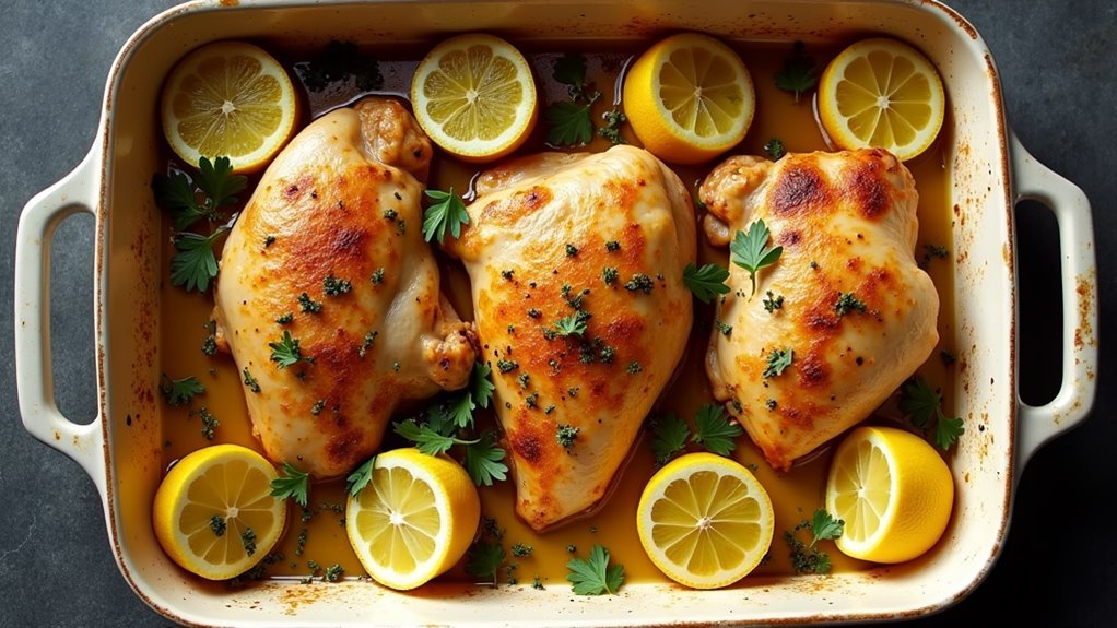 strategic lemon slice placement