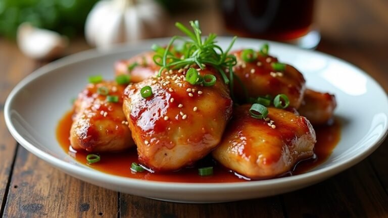 sweet and savory chicken