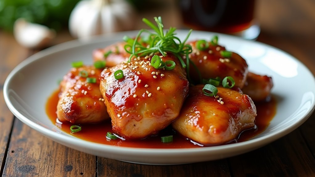 sweet and savory chicken