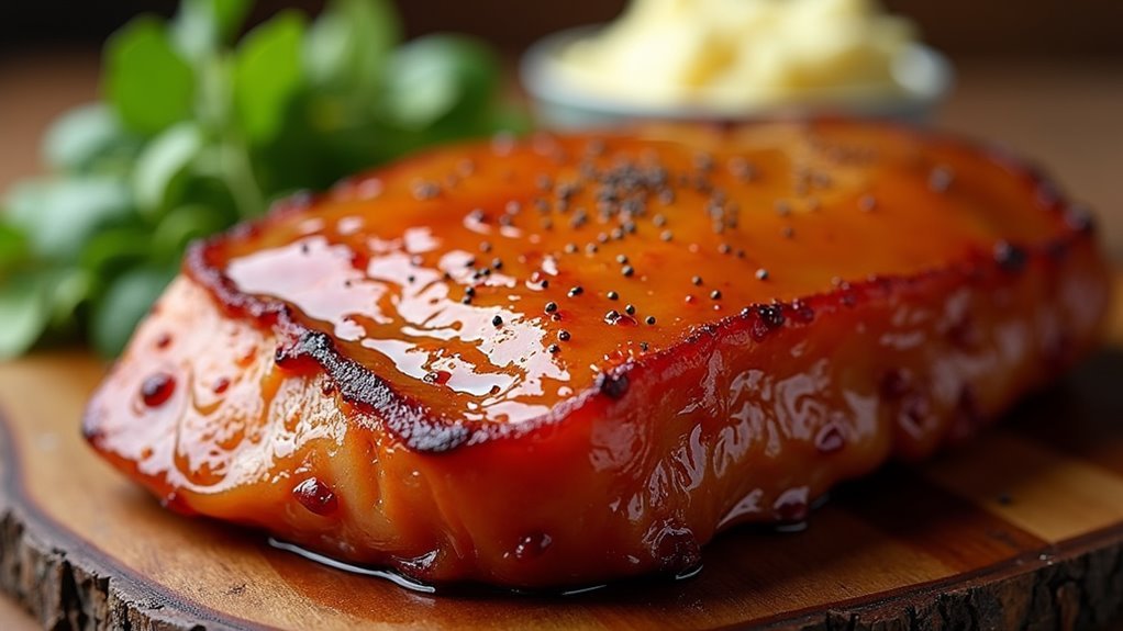 sweet and savory ham