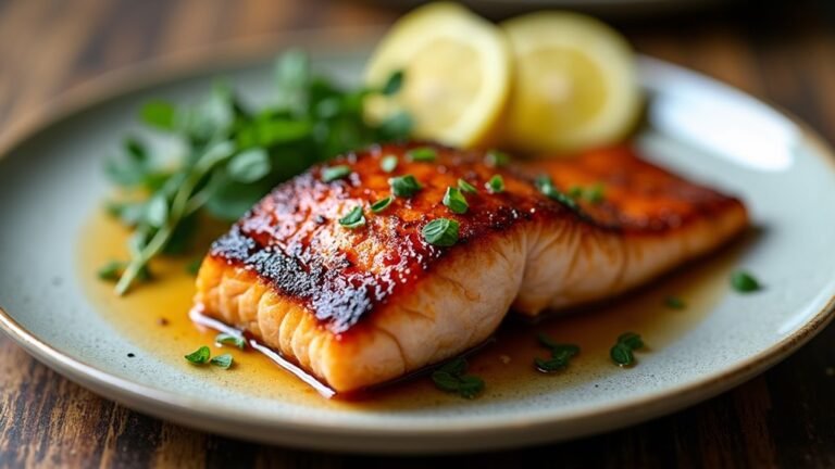 sweet and savory salmon