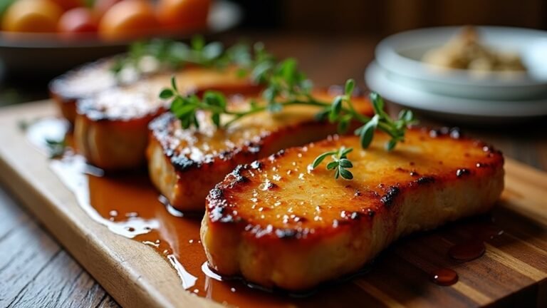 sweet and tangy pork chops