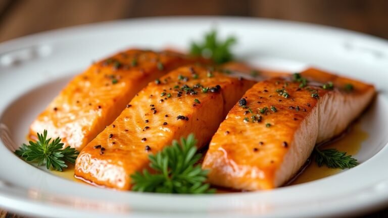 sweet and tangy salmon