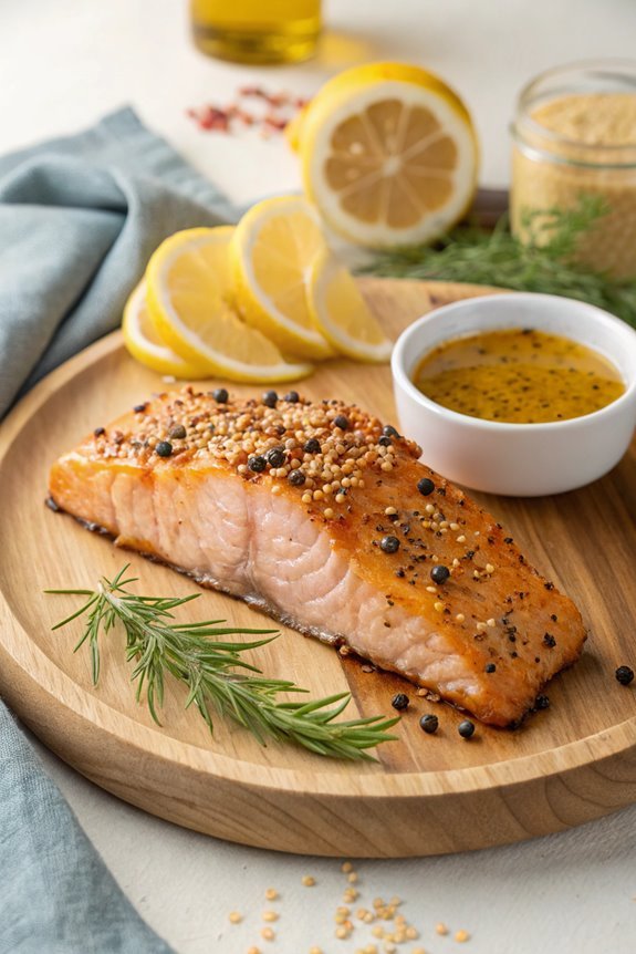 sweet and tangy salmon