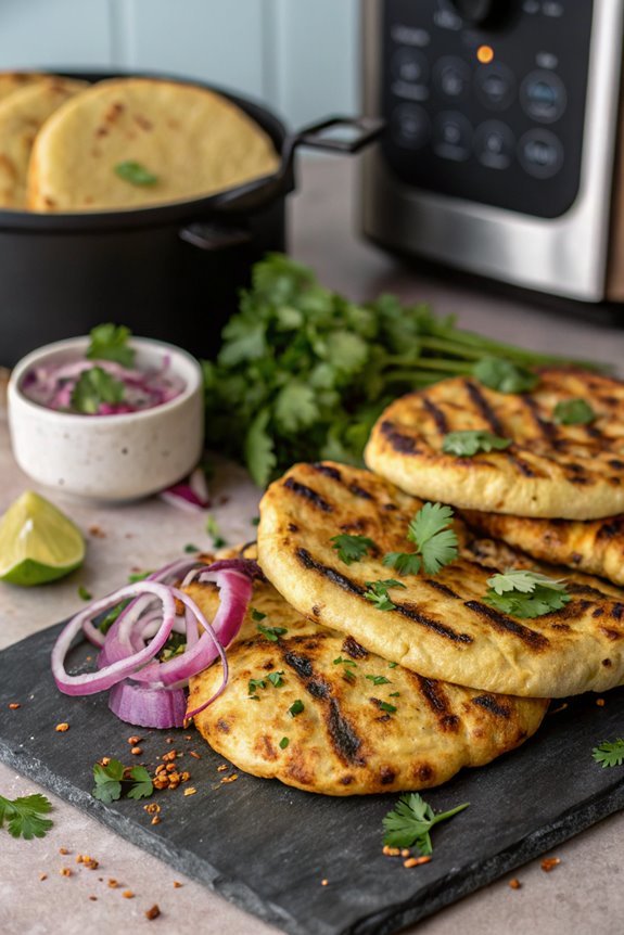 tandoori flatbreads in air fryer