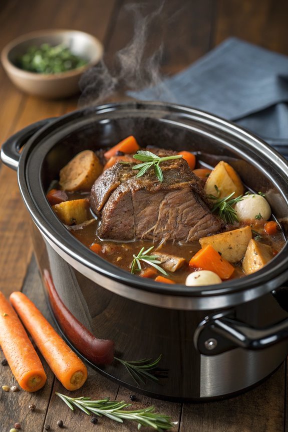 tender flavorful slow cooked meat