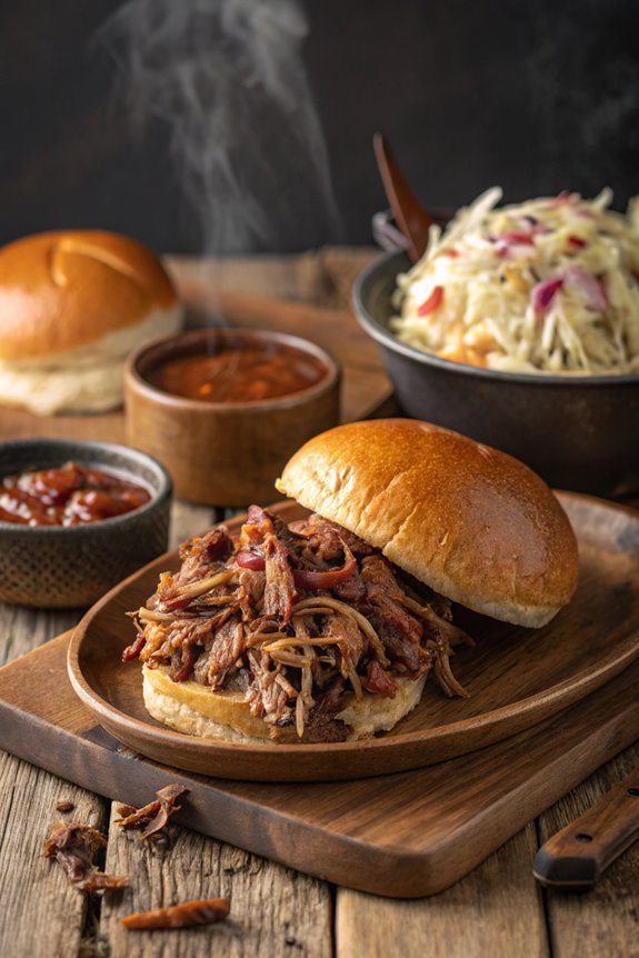 tender flavorful slow cooked pork