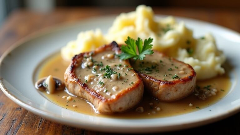 tender slow cooked pork chops