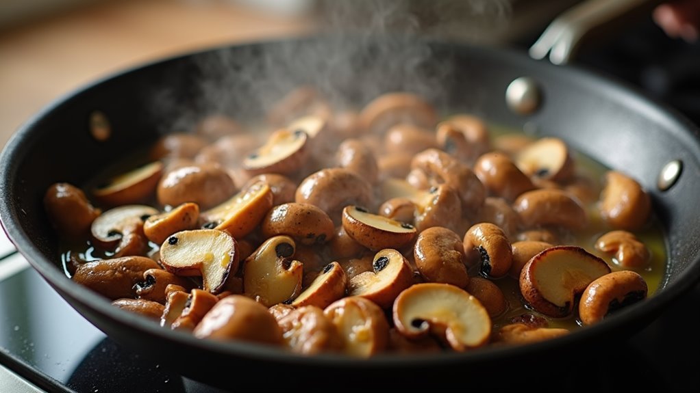 thicken sauce to preference