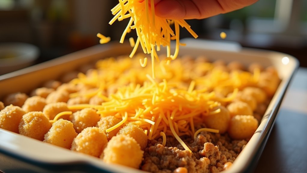 top with extra cheese
