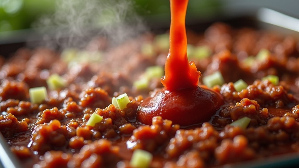 transfer mixture to dish