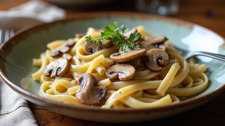 vegan mushroom stroganoff recipe