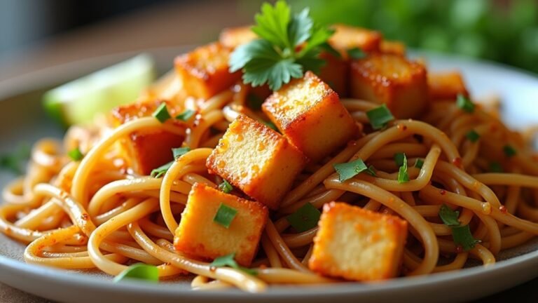 vegan pad thai delight