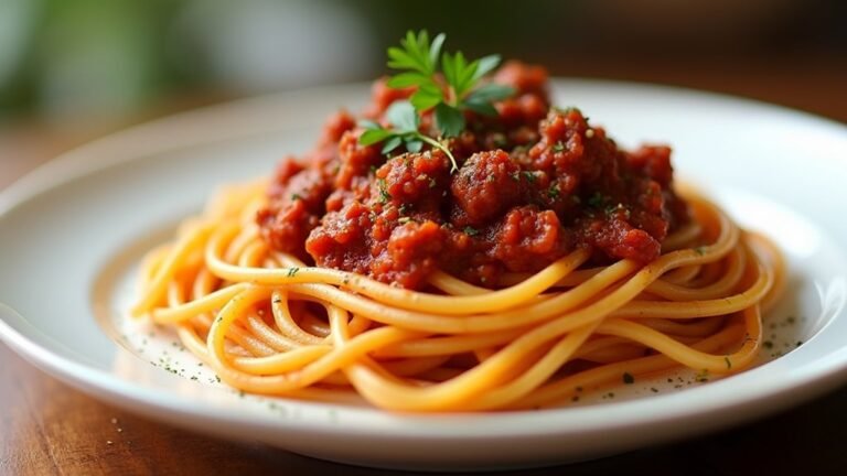 vegan spaghetti meat sauce