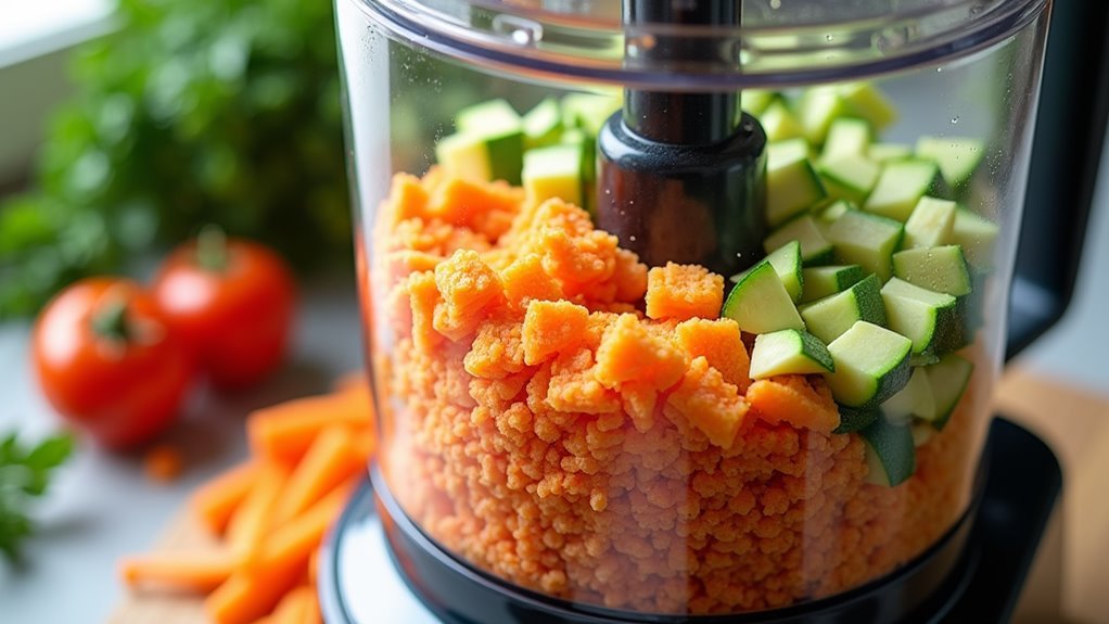 vegetables transformed into breadcrumbs