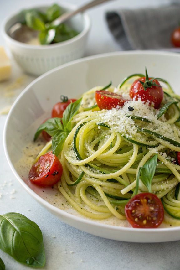 zucchini noodle dish recipe