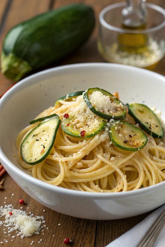 zucchini pasta dish recipe