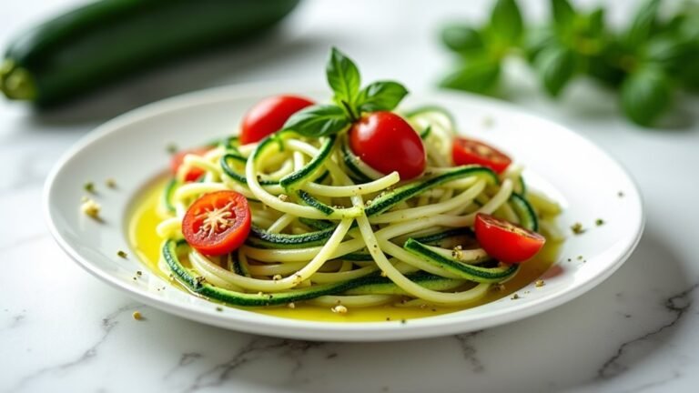 zucchini pasta healthy recipe